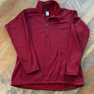 Patagonia Women’s R Burgundy Quarter-Zip Sweater